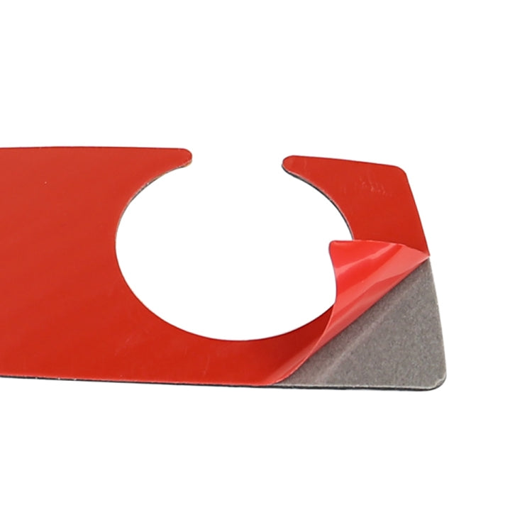 For BMW 5 Series F07 F10 F25 F26 / GT X3 X4 2009-2016 Car Handbrake Below Panel Decorative Sticker, Right Drive