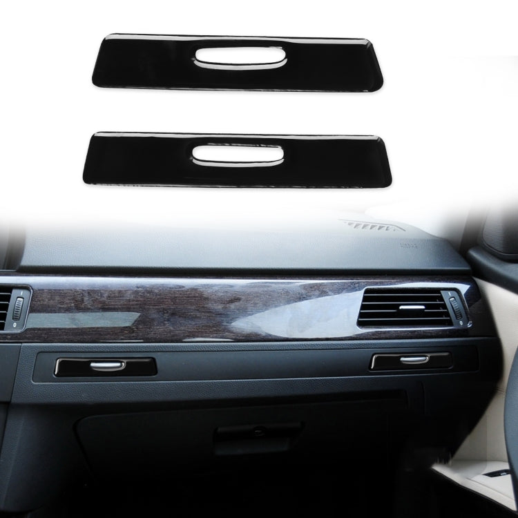 For BMW 3 Series E90 2005-2012 2pcs Car Cup Holder Decorative Sticker,  Left and Right Drive Universal