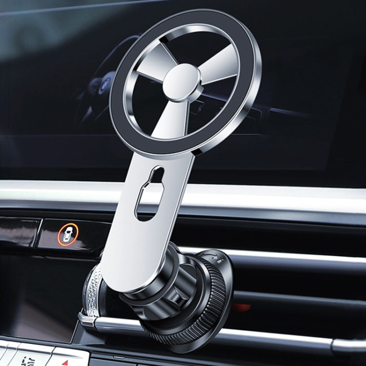 F73 MagSafe Magnetic Suction 360 Degree Rotating Car Phone Holder