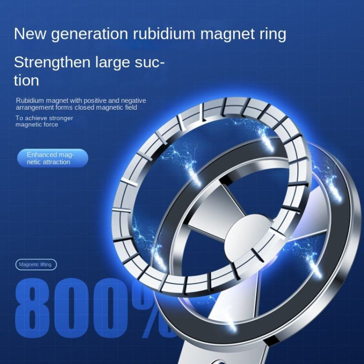 F73 MagSafe Magnetic Suction 360 Degree Rotating Car Phone Holder