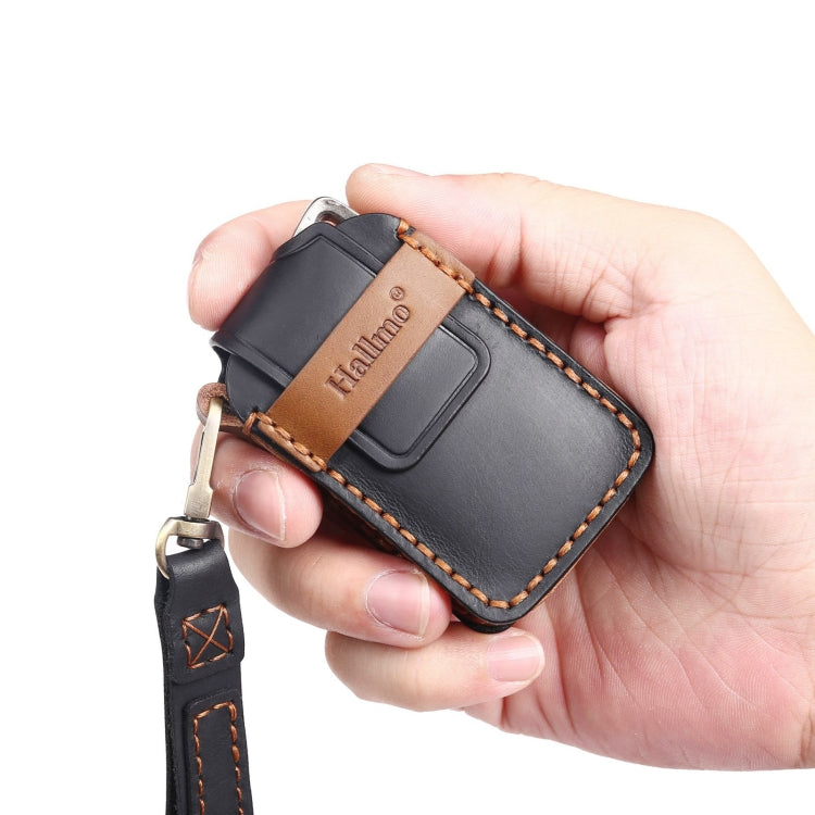 For Lexus 4-button Hallmo Car Cowhide Leather Key Protective Cover Key Case
