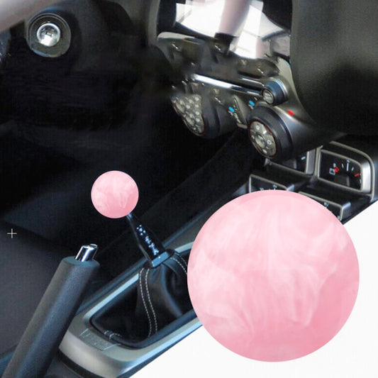 Car Modified Marble Star Gear Head Shifter Cover with Adapter