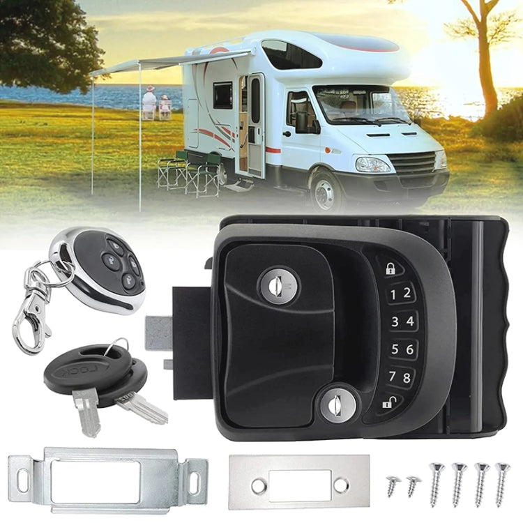 RV Intelligent Remote Control Electronic Password Lock RV Door Lock Modification Accessories