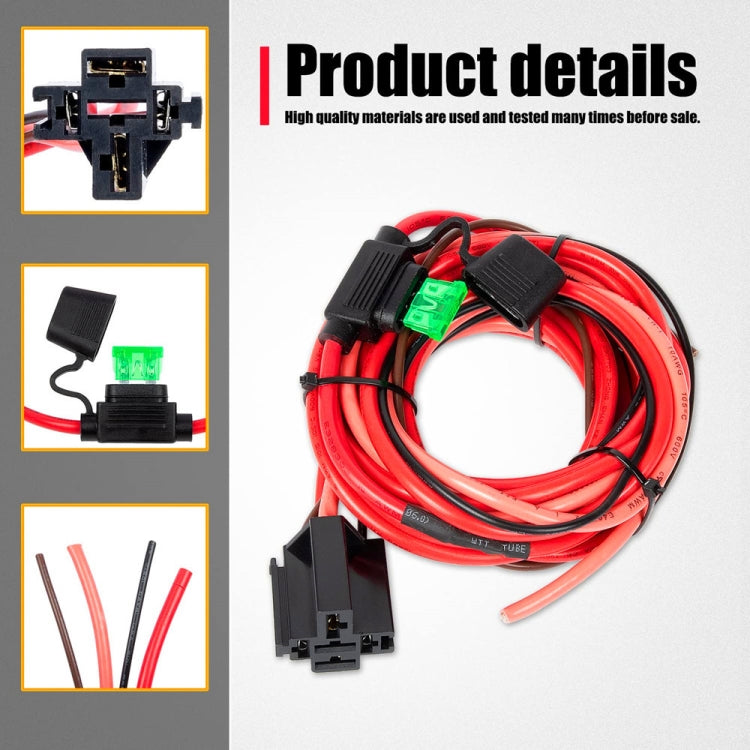 Universal 12V Electric Fuel Pump Relay Kit