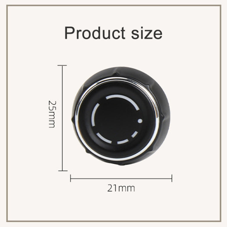 For Porsche Cayenne Car Left CD Player Volume Adjustment Knob Cover 97064292901