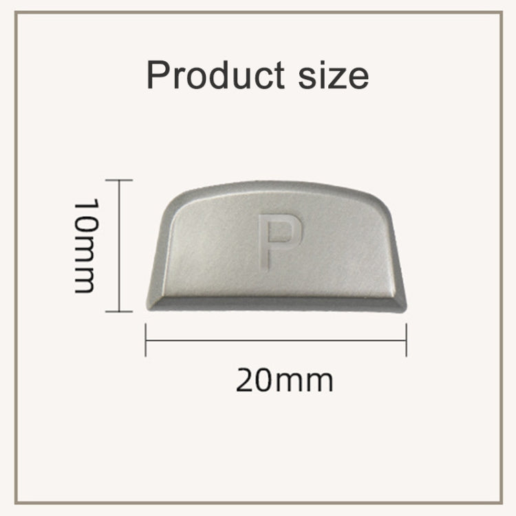 P Key Gear Lever Handball Switch Shift Button for Land Rover Range Rover Jaguar F-TYPE, Left Driving