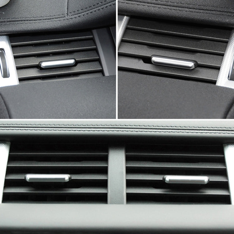 Air Outlet Adjustment Electroplating Strip for Land Rover Range Rover Evoque 2012-2019, Left Driving