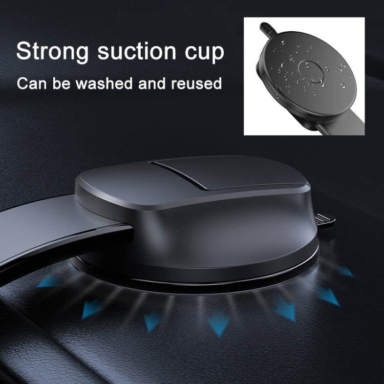 MOMAX CM25B Magnetic Wireless Charger Car Suction Cup Phone Holder