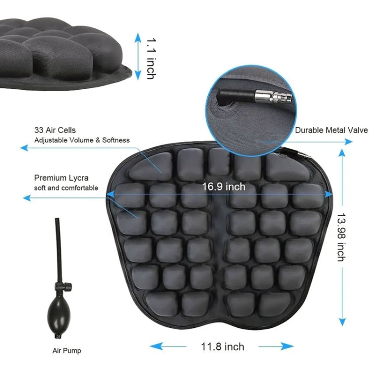 IN-SC003 Car Office Inflatable Airbag Seat Cushion, Style: Manual Inflation