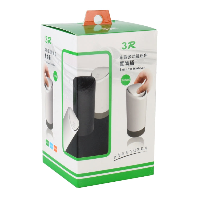 3R-2114 Car Multifunctional Mini Trash Can, 3R-2114(White), 3R-2114(Black)