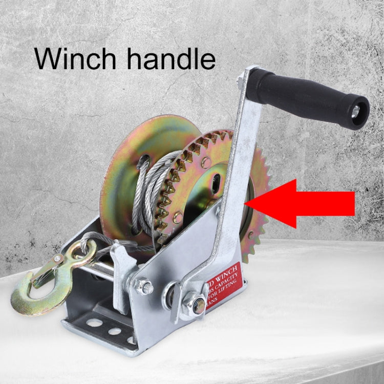 Boat Trailer Truck Winch Handle Comfort Grip Crank