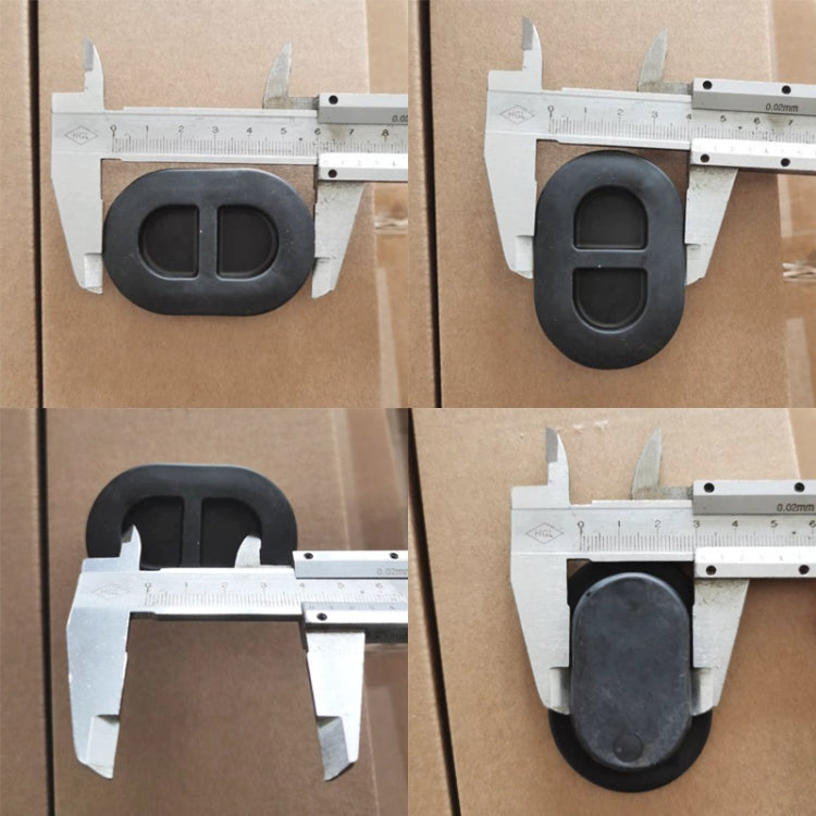 For Jeep Wrangler JL 2018-2020 4 in 1 Car Floor Mat Drain Hole Rubber Plug