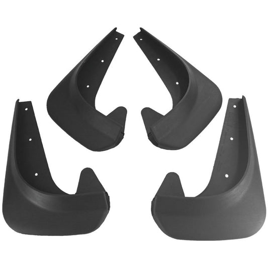 4pcs Car Auto Universal Soft Plastic Splash Flaps Mudguards Fender Guard