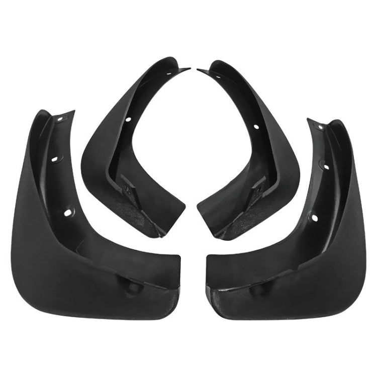 For Nissan Note E11 / LIVINA 2005-2009 4pcs/Set Car Auto Soft Plastic Splash Flaps Fender Guard