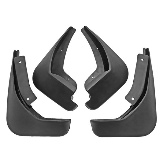 For Ford Fiesta 2013-2017 4pcs/Set Car Auto Soft Plastic Splash Flaps Fender Guard