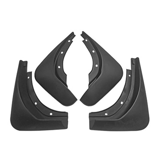 For Volkswagen Scirocco 2009-2016 4pcs/Set Car Auto Soft Plastic Splash Flaps Fender Guard