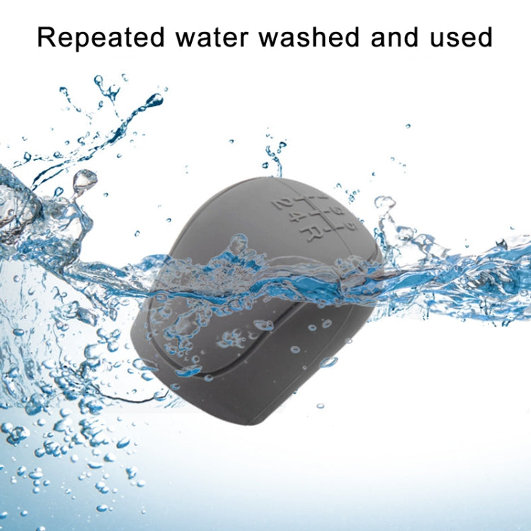 For Ford Car Silicone Dustproof Shift Knob Gear Protective Cover