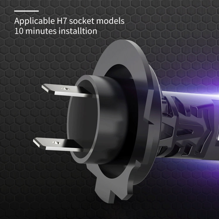 1 Pair H7 Car LED Headlights LED Fog Light