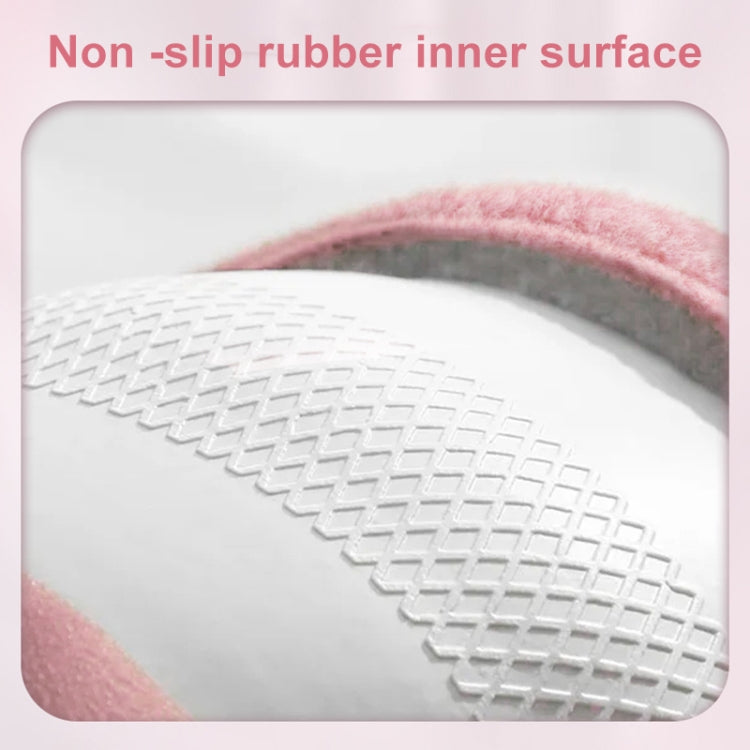 Round Style Car Universal Cartoon Pattern Plush Warm Anti-skid Steering Wheel Cover, Diameter: 38cm