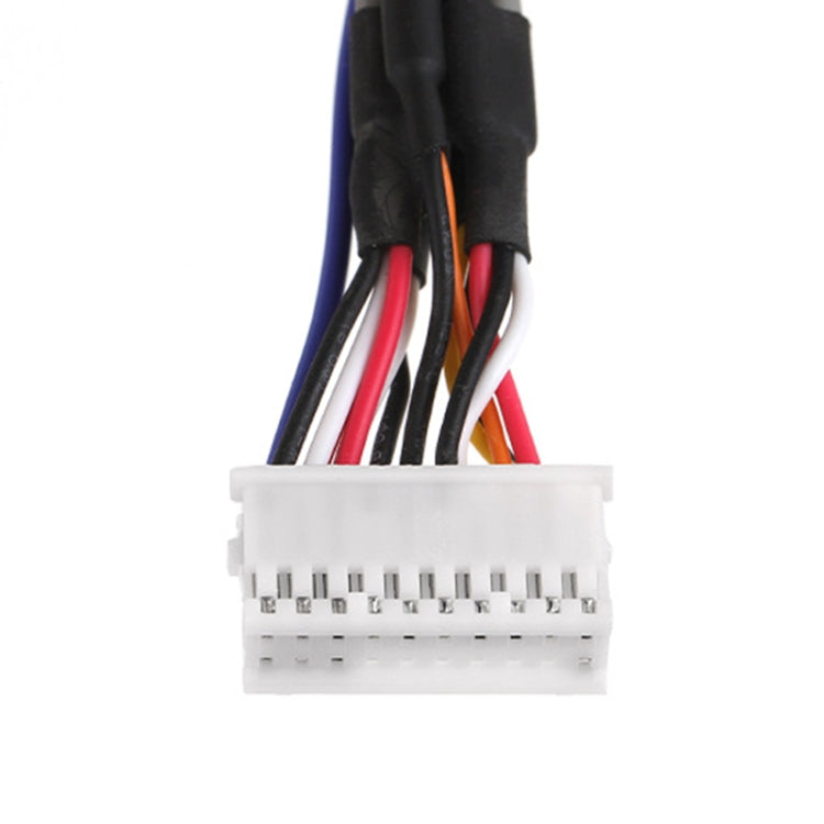 Palminfo Android Navigation 20-pin Audio Microphone Cable RCA Bass Amplifier Line