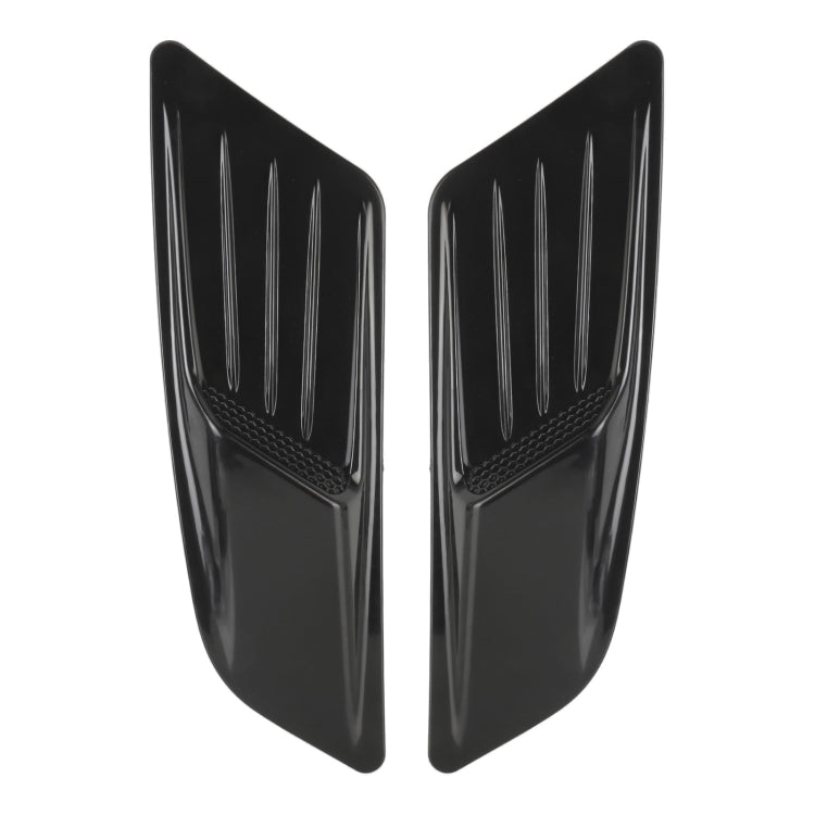 HD-713 1 Pair Car Hood Decorative Stickers Fender Air Vents Sticker