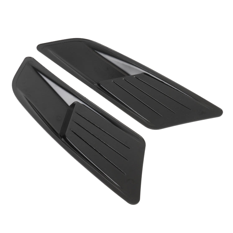 HD-713 1 Pair Car Hood Decorative Stickers Fender Air Vents Sticker