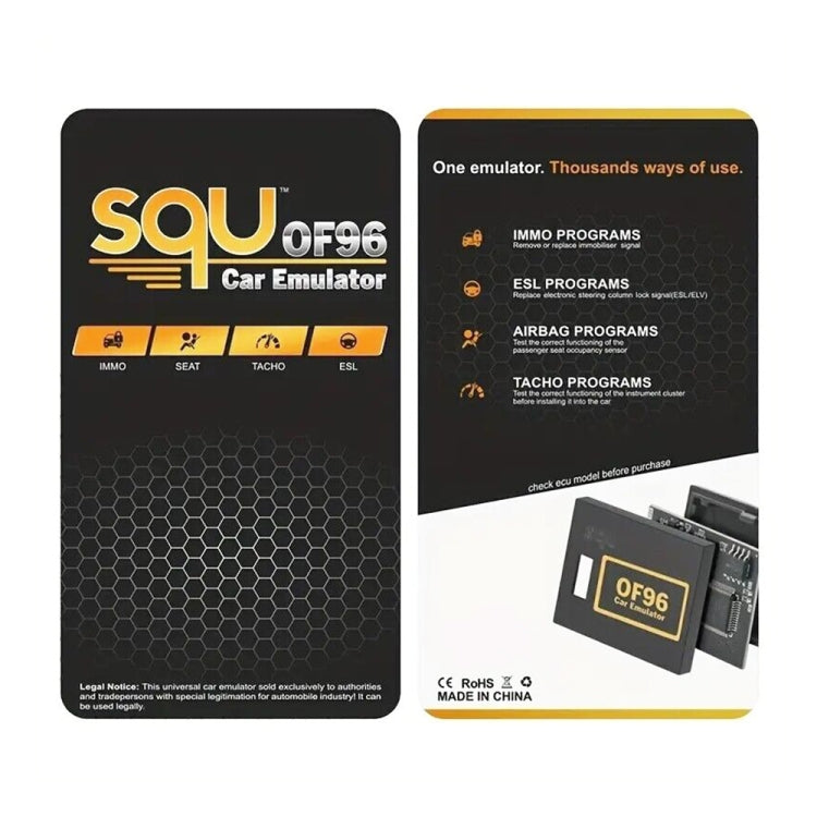 Car V96 ECU Repair Emulator