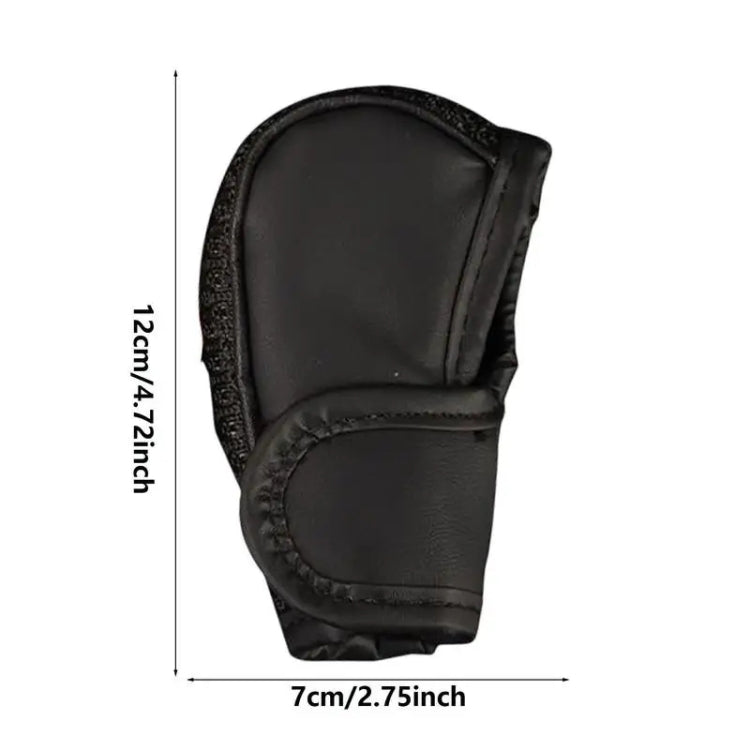 Universal Car PU + Ice Silk Gear Shift Knob Protective Cover