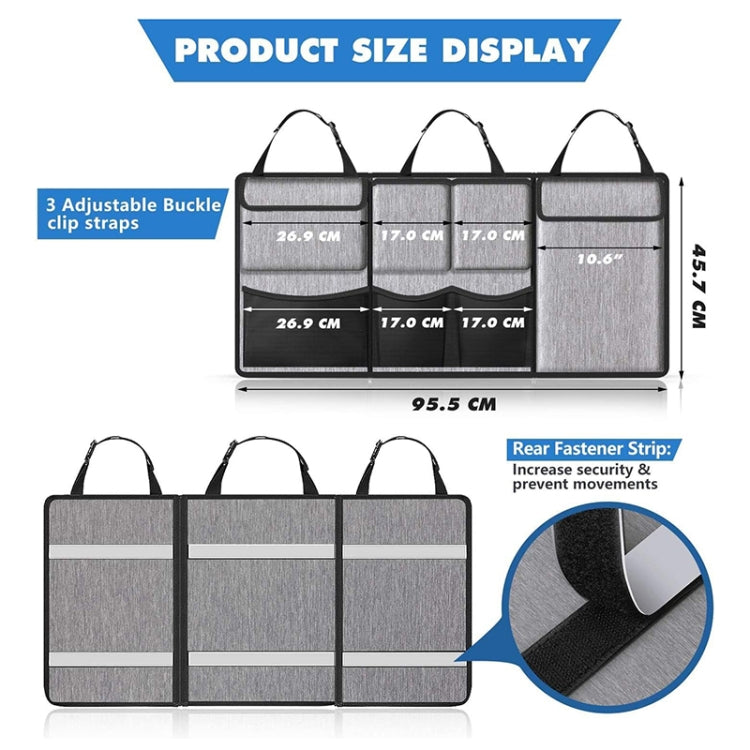 Car Hanging Back Seat Trunk Storage Bag Trunk Oxford Cloth Hanging Bag