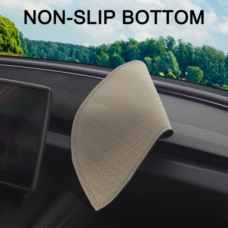 For Tesla Model 3 / Y Car Dashboard Lightproof Mat Sun Protection Sunshade Mat