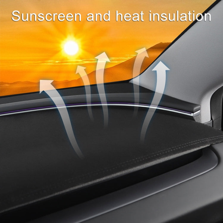 For Tesla Model 3 / Y Car Dashboard Lightproof Mat Sun Protection Sunshade Mat