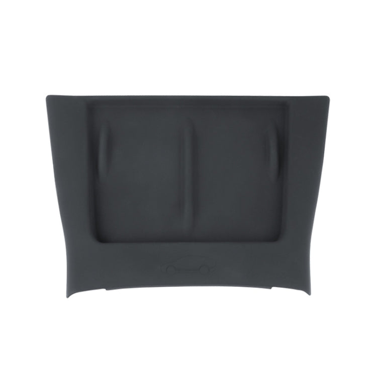 For Tesla Model 3 / Y Car Center Console Mobile Phone Wireless Charging Silicone Anti-slip Mat