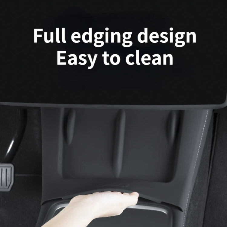 For Tesla Model 3 / Y Car Center Console Mobile Phone Wireless Charging Silicone Anti-slip Mat