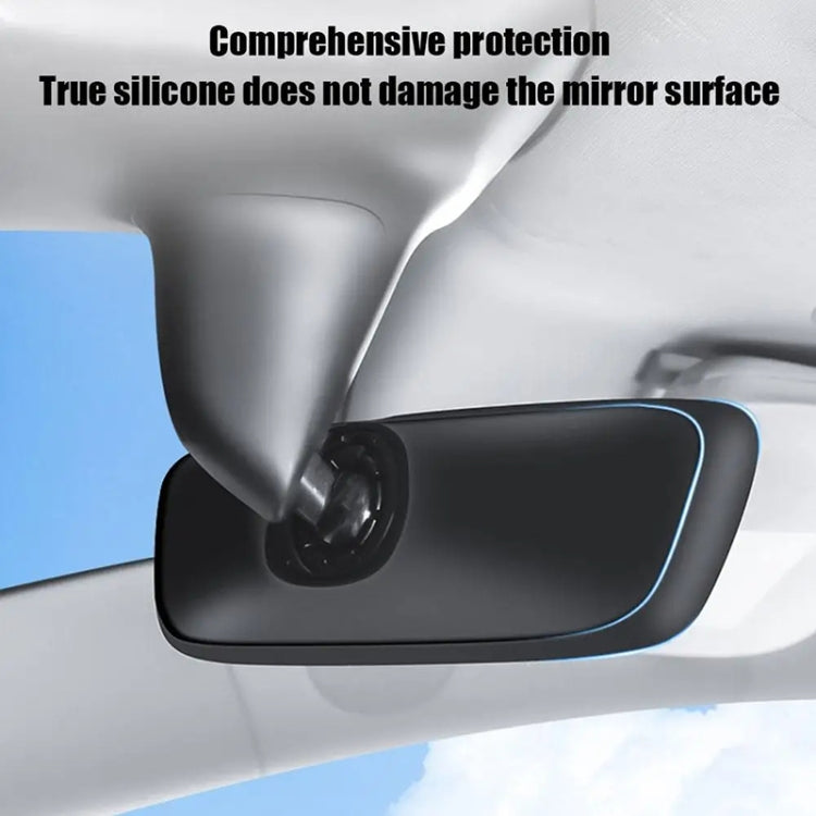 For Tesla Model 3 / Y Car Interior Rearview Mirror Silicone Protective Cover