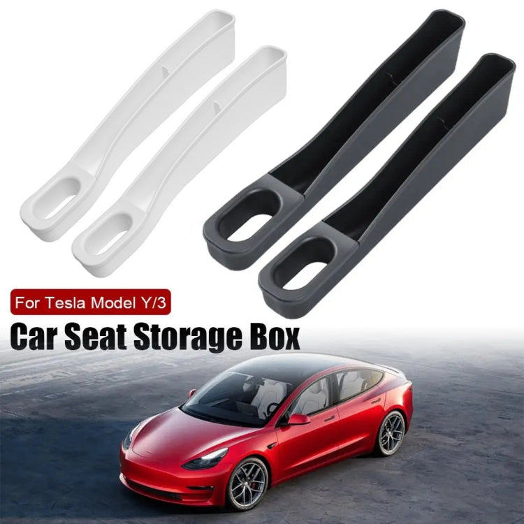 For Tesla Model 3 / Y 2pcs / Set Car Seat Gap Storage Box