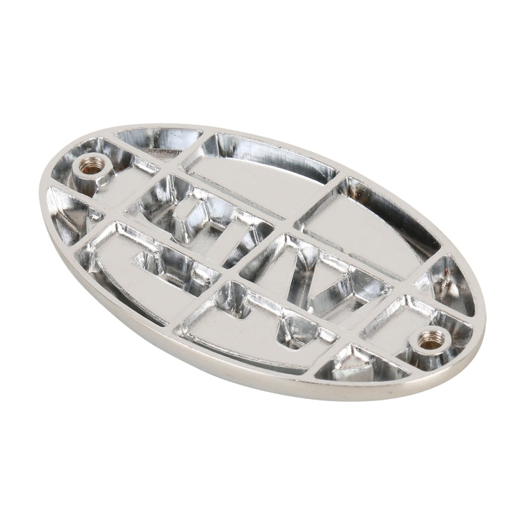 Car Oval Style VIP Metal Personalized Decorative Stickers, Size: 6.5 x 3.5 x 0.5cm