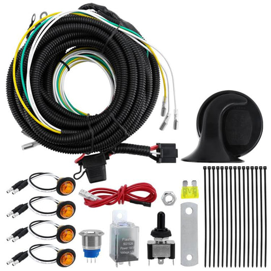 CP-5227 UTV / ATV Turn Signal Kit, Street Legal Kit with Toggle Switch