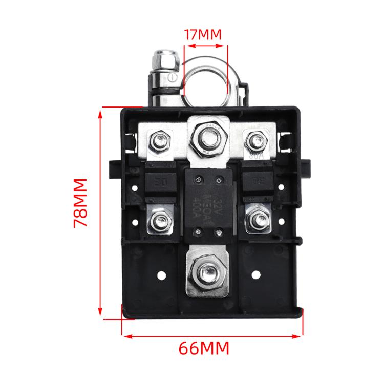 Car Battery Distribution Terminal 32V 400A Quick Release Fused Clamps Connector, CP-5358