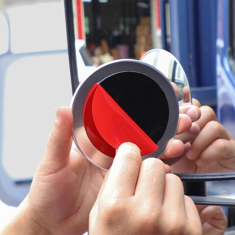 3R-020 One Pair 50mm Slim Car Blind Spot Mirror Wide-view Rear-view Mirror