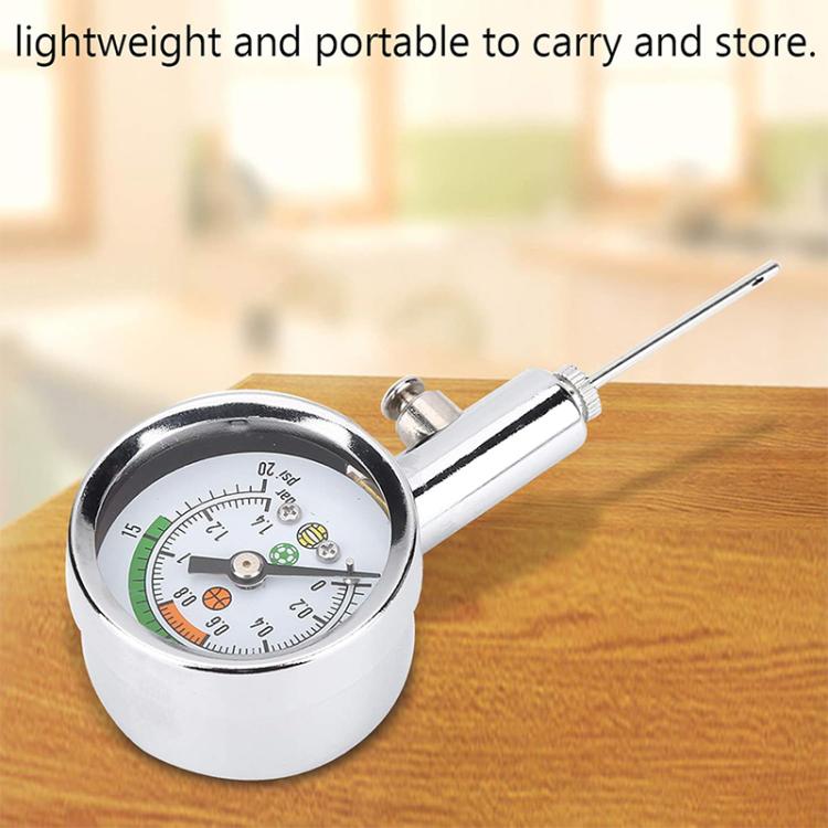 Portable Mini Air Pressure Gauge Pressure Barometer Ball Pressure Gauge