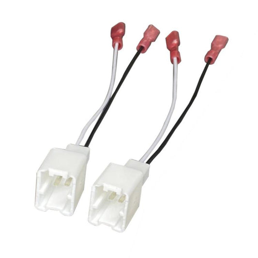 2pcs Car Audio Speaker Connector Cable Door Speaker Wire Harness Adapter for Nissan / Infiniti