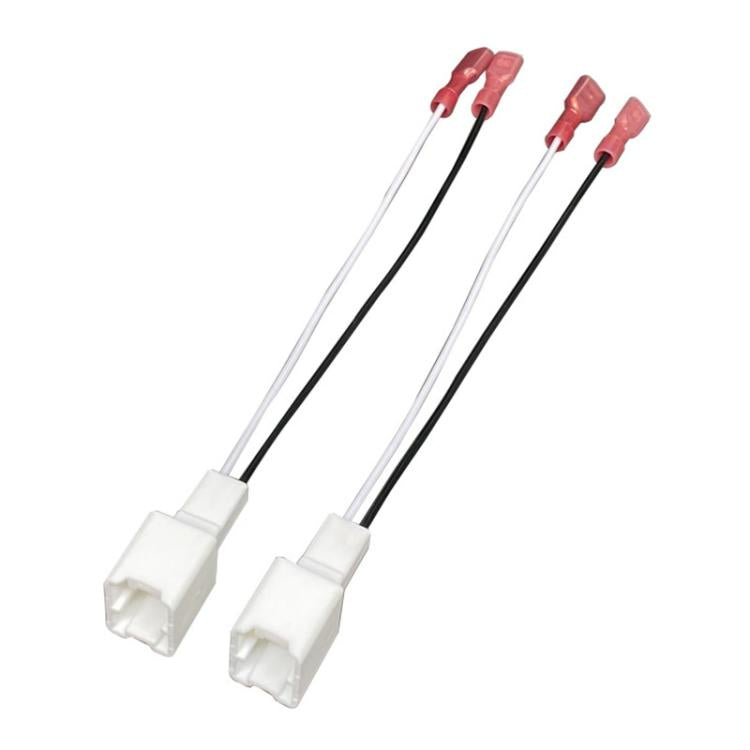 2pcs Car Audio Speaker Connector Cable Door Speaker Wire Harness Adapter for Nissan / Infiniti