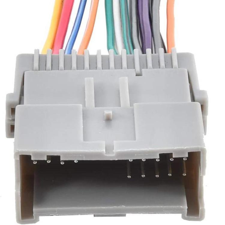 Car Stereo Radio Wiring Pigtail Harness for GMC, Power Cable for GMC + ACC + Antenna Adapter