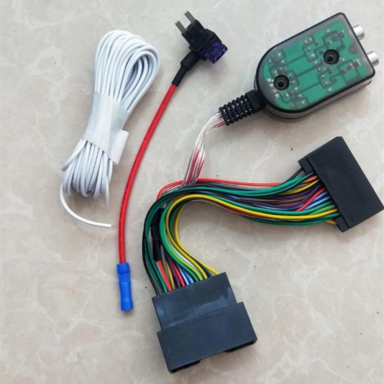 Subwoofer High to Low Line Output Converter Harness Cable for Ford Focus 2011–2018