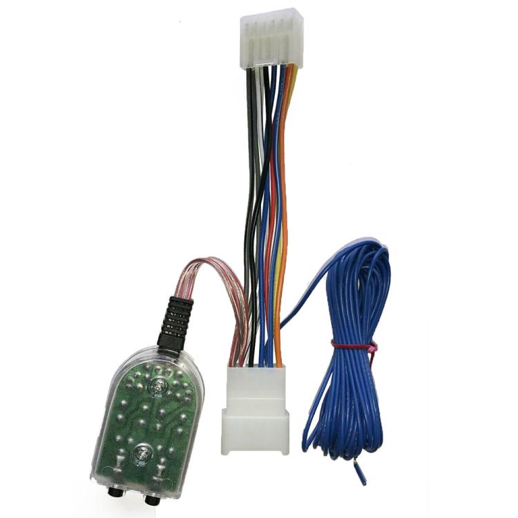 10 Pin + 6 Pin High to Low Line Output Converter with Remote Turn-On Cable for Toyota / Subaru / Scion / Lexus