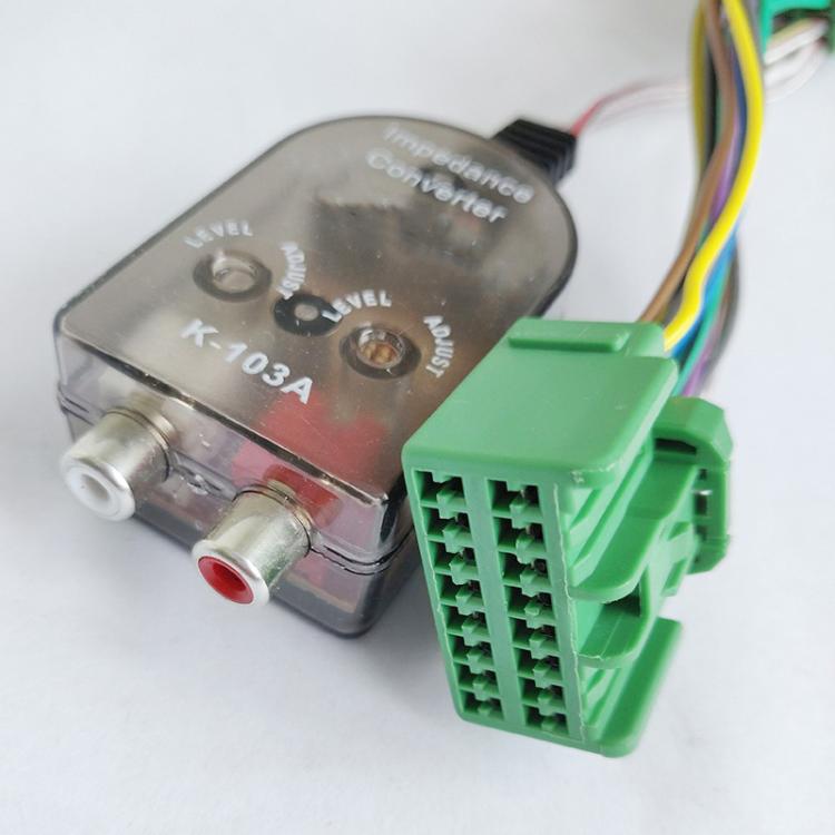 Subwoofer Harness & Amplifier Adapter High to Low Converter Wiring Harness for Buick / GM / GMC / Chevrolet