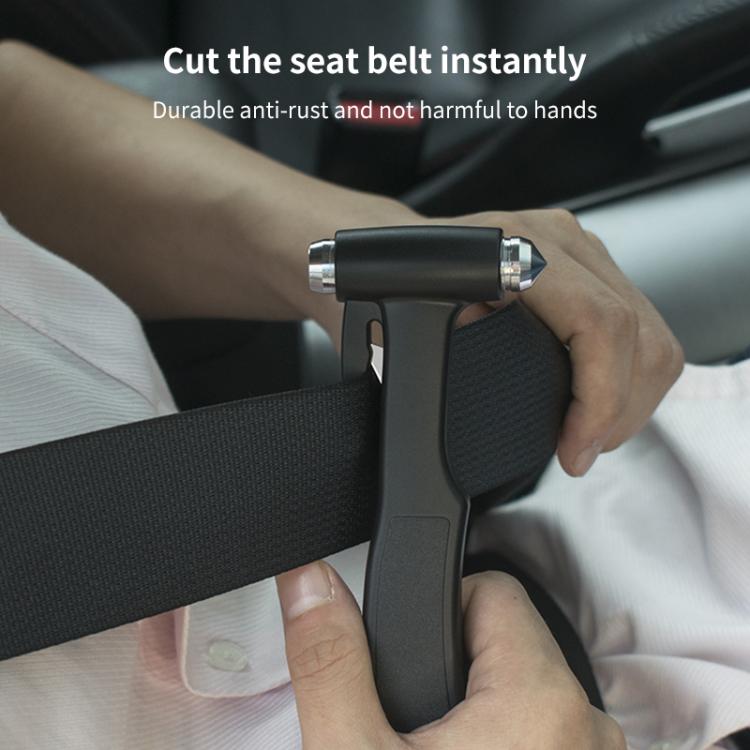 SHUNWEI SD-3502 Car Safety Hammer Emergency Window Breaker & Seat Belt Cutter