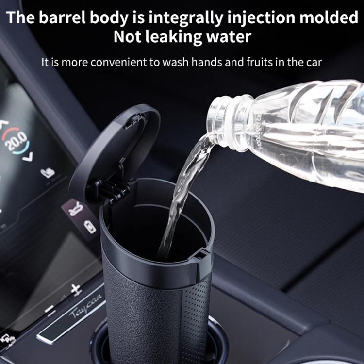 SHUNWEI SD-1612 Car Trash Can Portable Soft Cup-Shaped Waste Bin for Vehicles