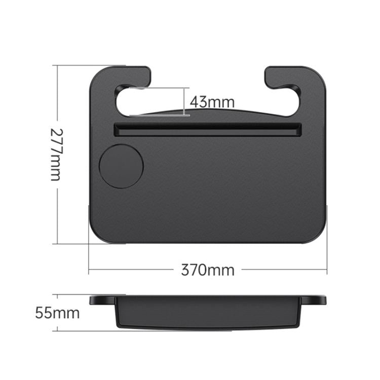 SHUNWEI SD-1520 Car Steering Wheel Tray Multi-Functional In-Car Organizer Desk