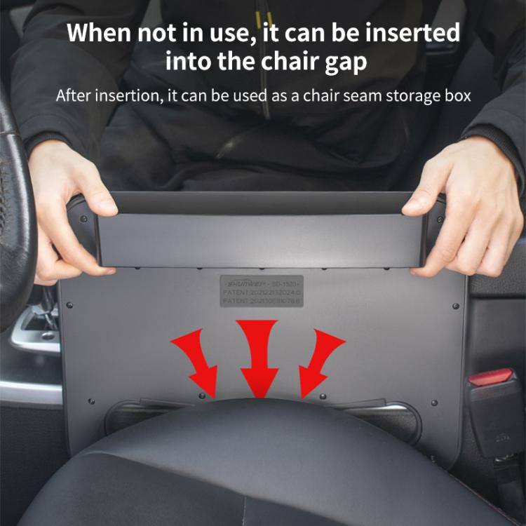 SHUNWEI SD-1520 Car Steering Wheel Tray Multi-Functional In-Car Organizer Desk